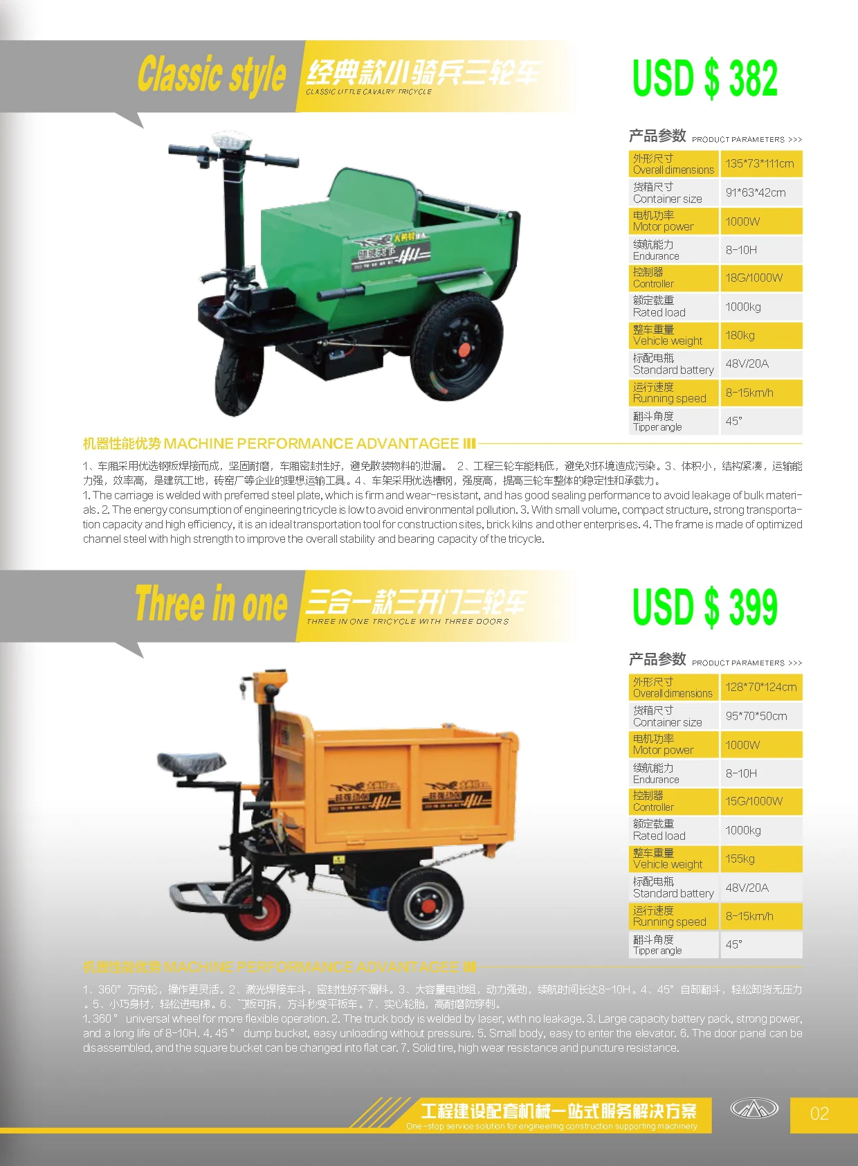 Agricultural electric charging trolley mountain transport vehicle climbing and hand cart electric handcart