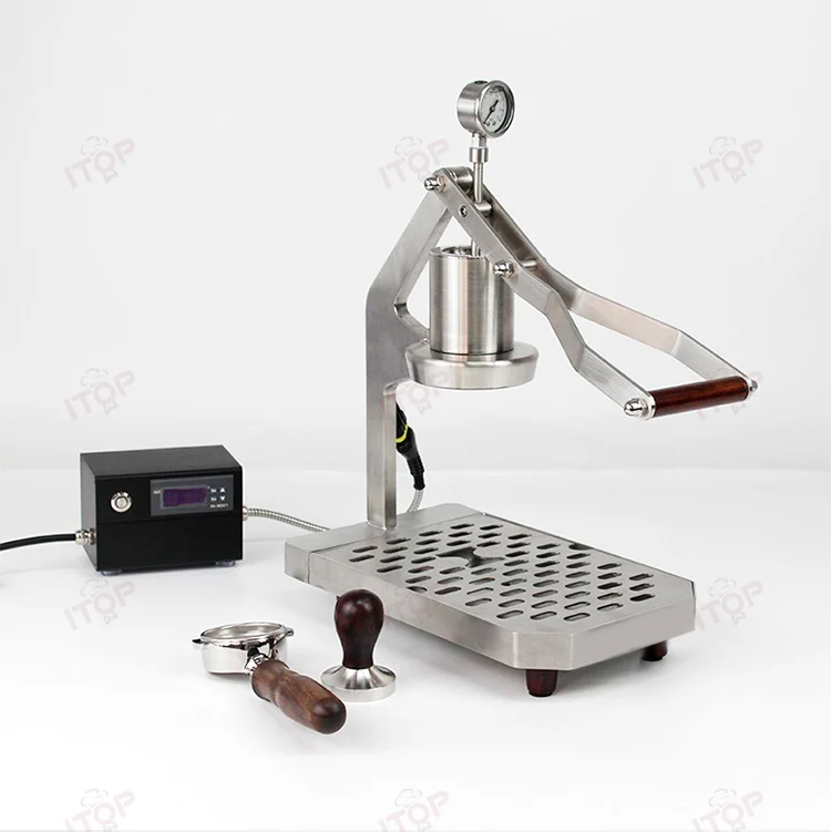 Lever Pull Manual Stainless Steel Espresso Coffee Machine Italian