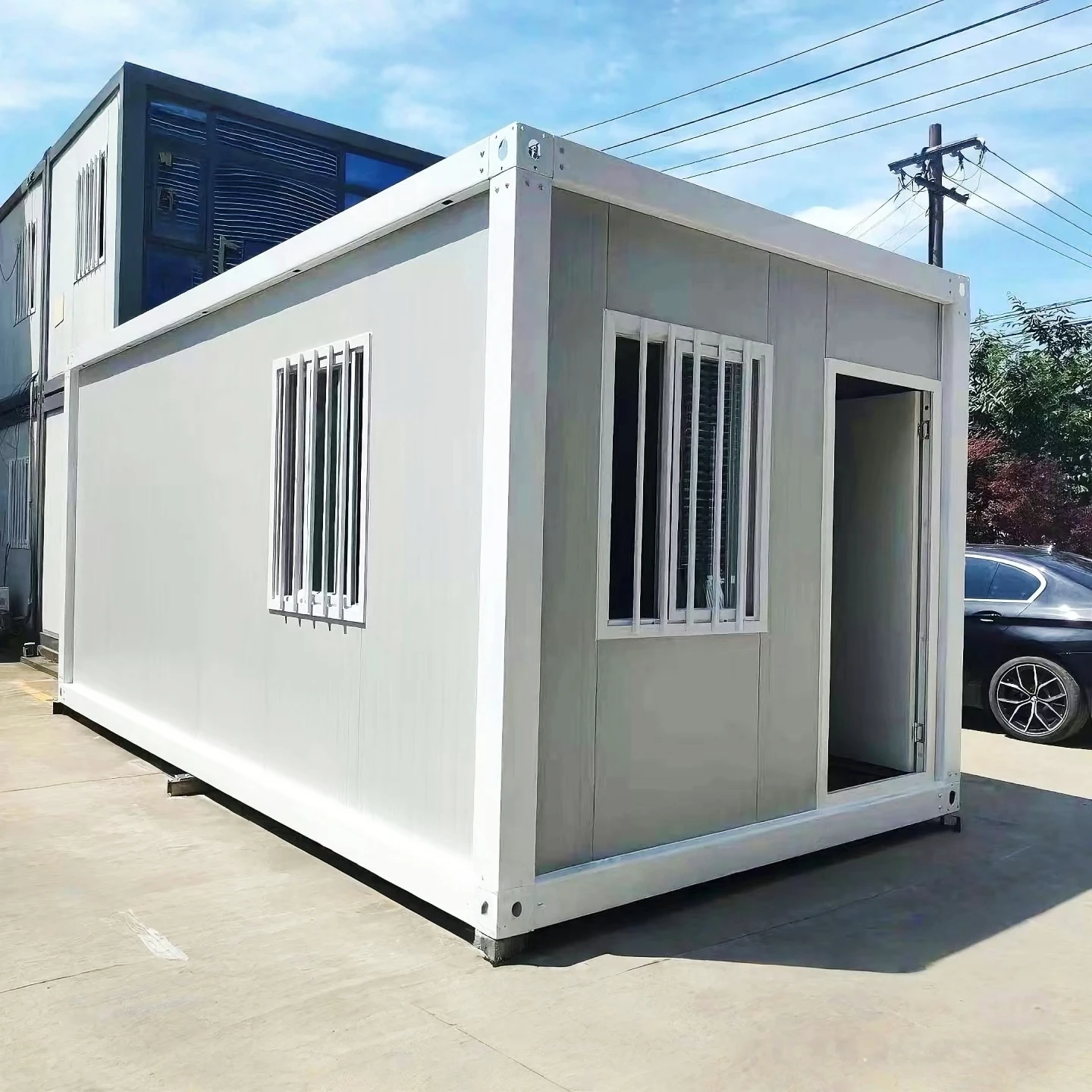 2025 онд Casas 20FT Модуль, Люкстай, Урьдчилан бэлтгэсэн, Салангид, Бага, Зөөвөр, Орчин үеийн, Хурдан цуглуулдаг