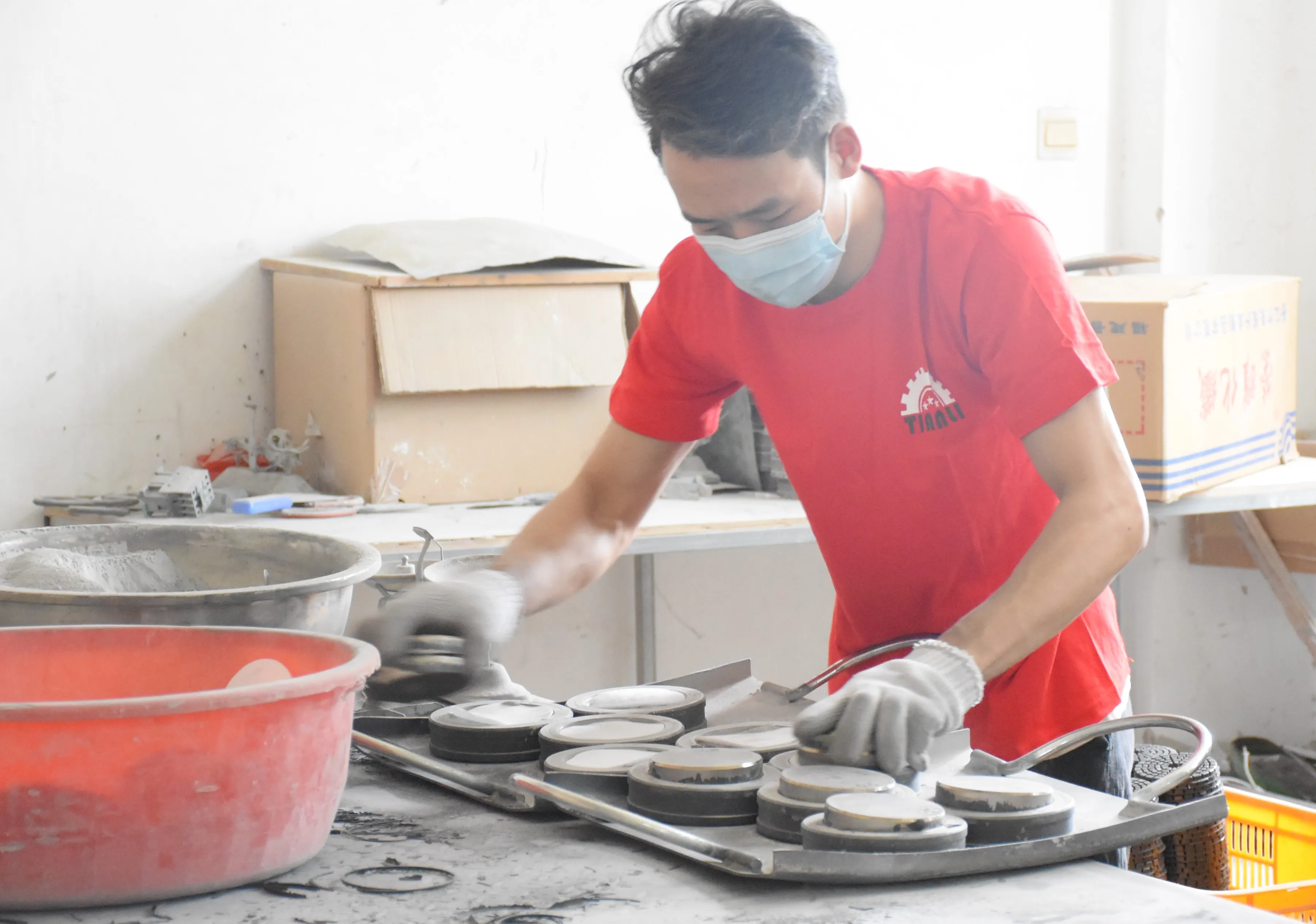 6 Inch Resin Diamond Polishing Pads For Stone Floor Concrete Granite