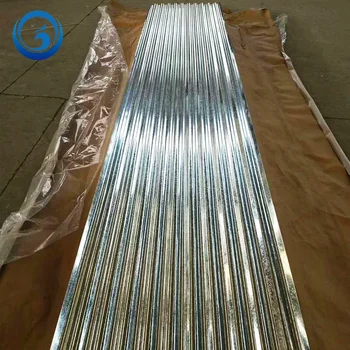 Cold Rolled galvalume / Zinc coated 20 gauge 2mm thickness corrugated copper acrylic roofing steel sheet metal