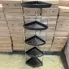 Black five-layer stainless steel tubing [with wheels]