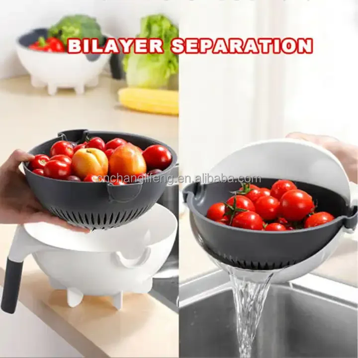 2024 Hot Wholesale Multifunctional Vegetable Grater Double Drain Basket   Hd8ca72313c394d6581104a0f9935332dU 