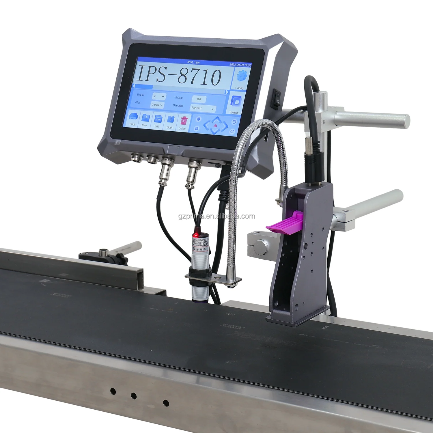 Cheap Price Small TIJ Printer 7 Inch / 4 Inch Touch Screen Small TIJ Printer  for Production Date Batch Number Coding Machine