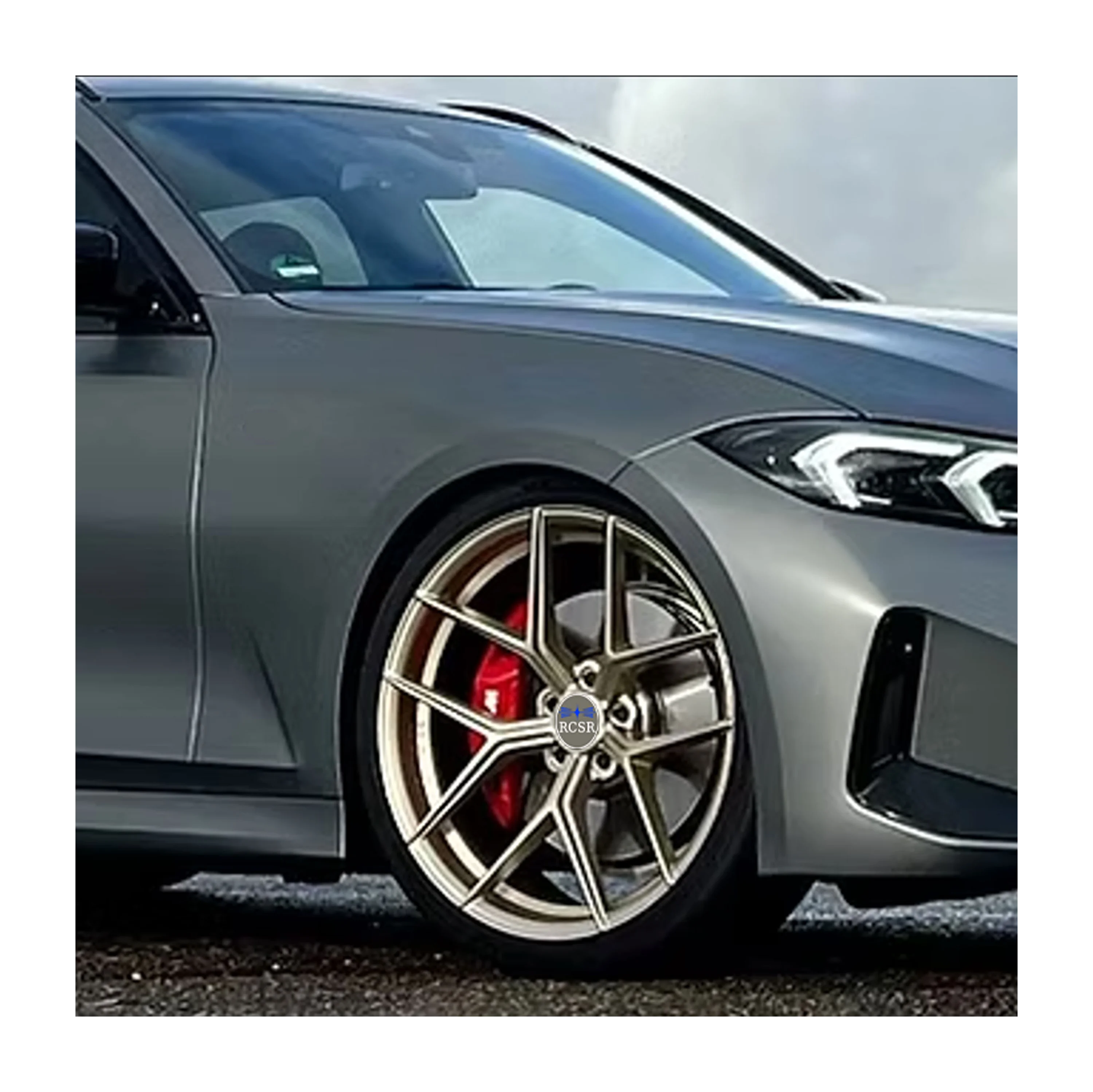 RCSR Custom Wheels Fresh Vitality Yellow 18 19 20 21 22 Inch 5x120 5x112 5x114.3 Aerospace-Grade 6061-T6 Forged Aluminum