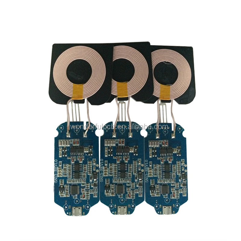 Qi Wireless Charger PCBA PCB Circuit Board Assembly Smart Electronics