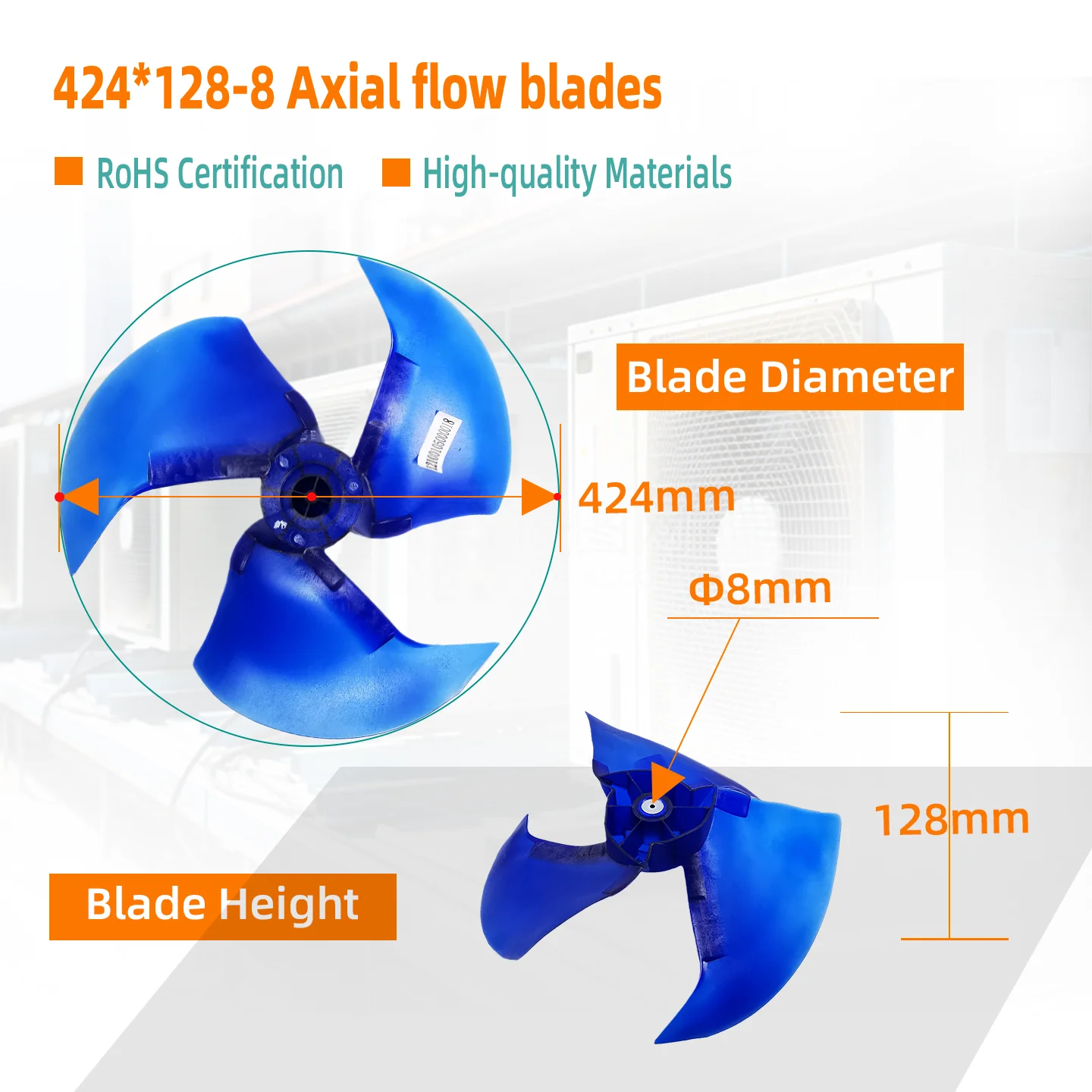 Cooling Fan, 12100105000018, Plastic, 424*128-8 - detail 14