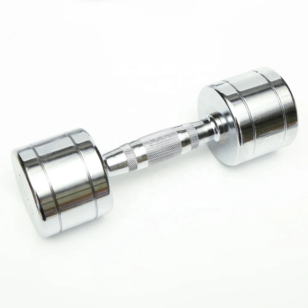 High Quality Stainless Steel Dumbbell Set Chrome Dumbbells