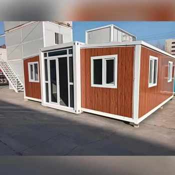 Prefab 2 bedroom 3 bedroom modular folding office customized prefabricated luxury living prefab steel expandable container house