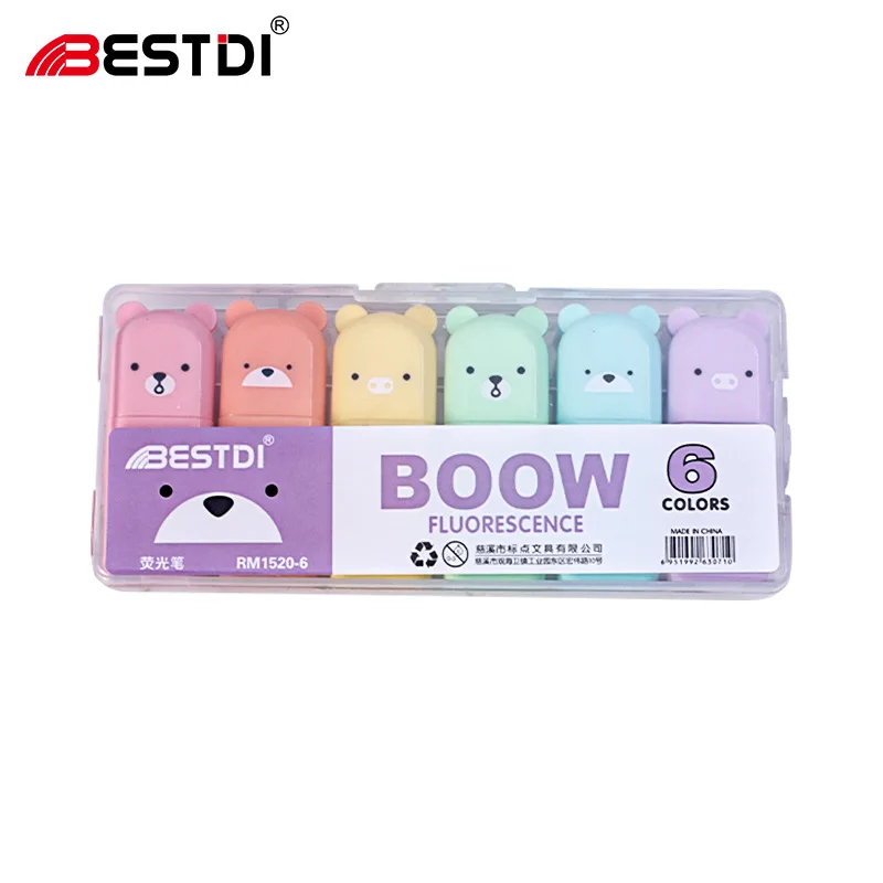 Мини маркер Макарон маркер авторучка текстовые маркеры фокус для студентов офиса пастельные маркеры