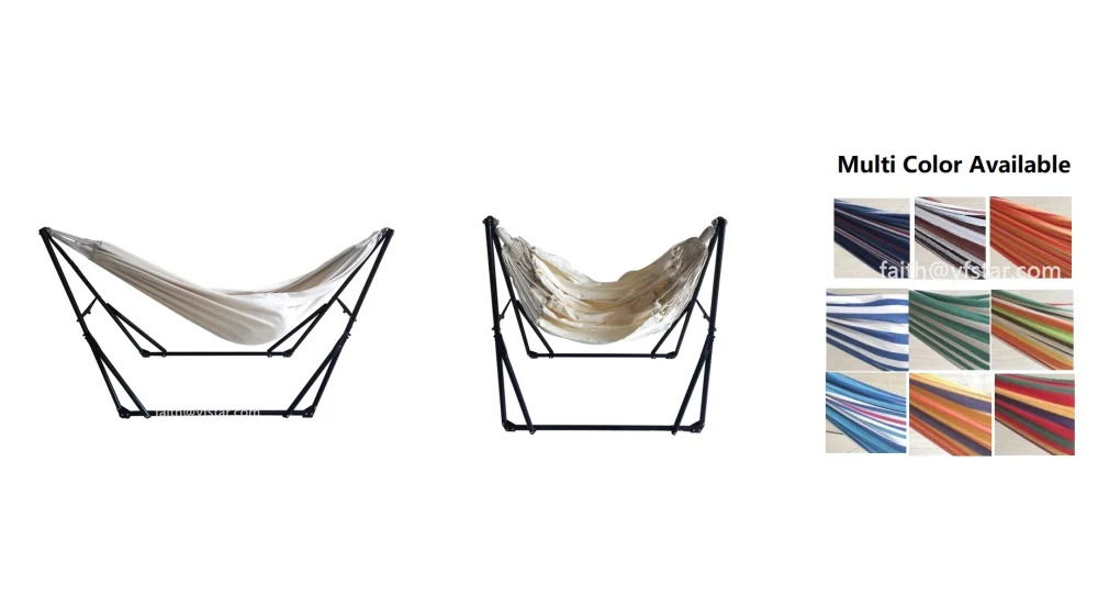 Freestanding Hammock Swing Folding Hammock Hanging Chair 3 Way Home