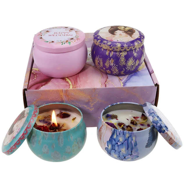 Освещение ароматизированные свечи в стеклянной банке для свечей с личным