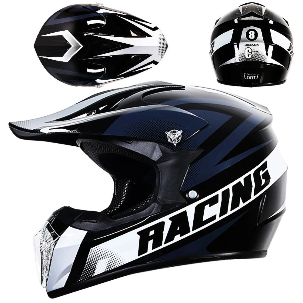 ALPINES FOX Motorcycle Helmet DOT Mountain Bike Off Road Casco Men Woman Unisex Downhill Motocross Racing Helmet M-XXL