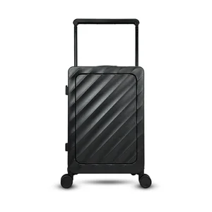 Hot Sale Unisex Functional Design Carry-On Luggage for Business Trips PC Material with Spinner Caster Direct Factory Price