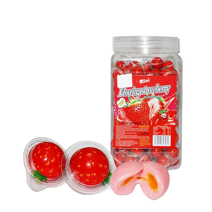 Весёлые маленькие жевательные конфеты в форме шариков разноцветные сладкие