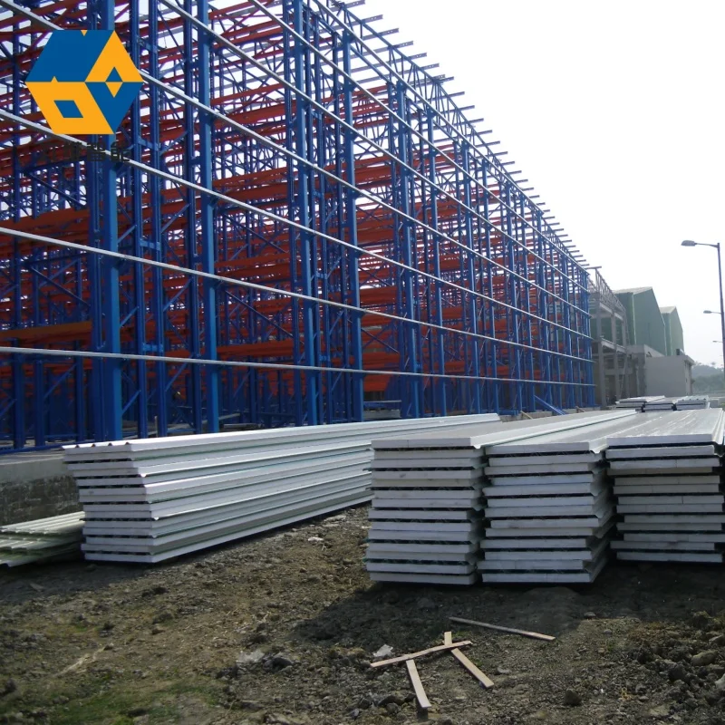 Construction Rack Clad Building Robot Warehouse Shelf Robot Vertical Rack Wms System