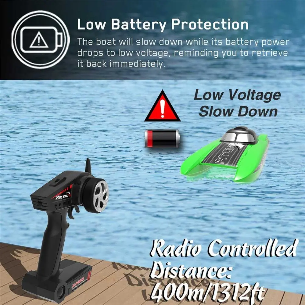 Professional Volantexrc 798-3 SR85 Boat 80KM/H High Speed RC Boat Auto Roll Back and Reverse Function PNP/ARTR /RTR Version