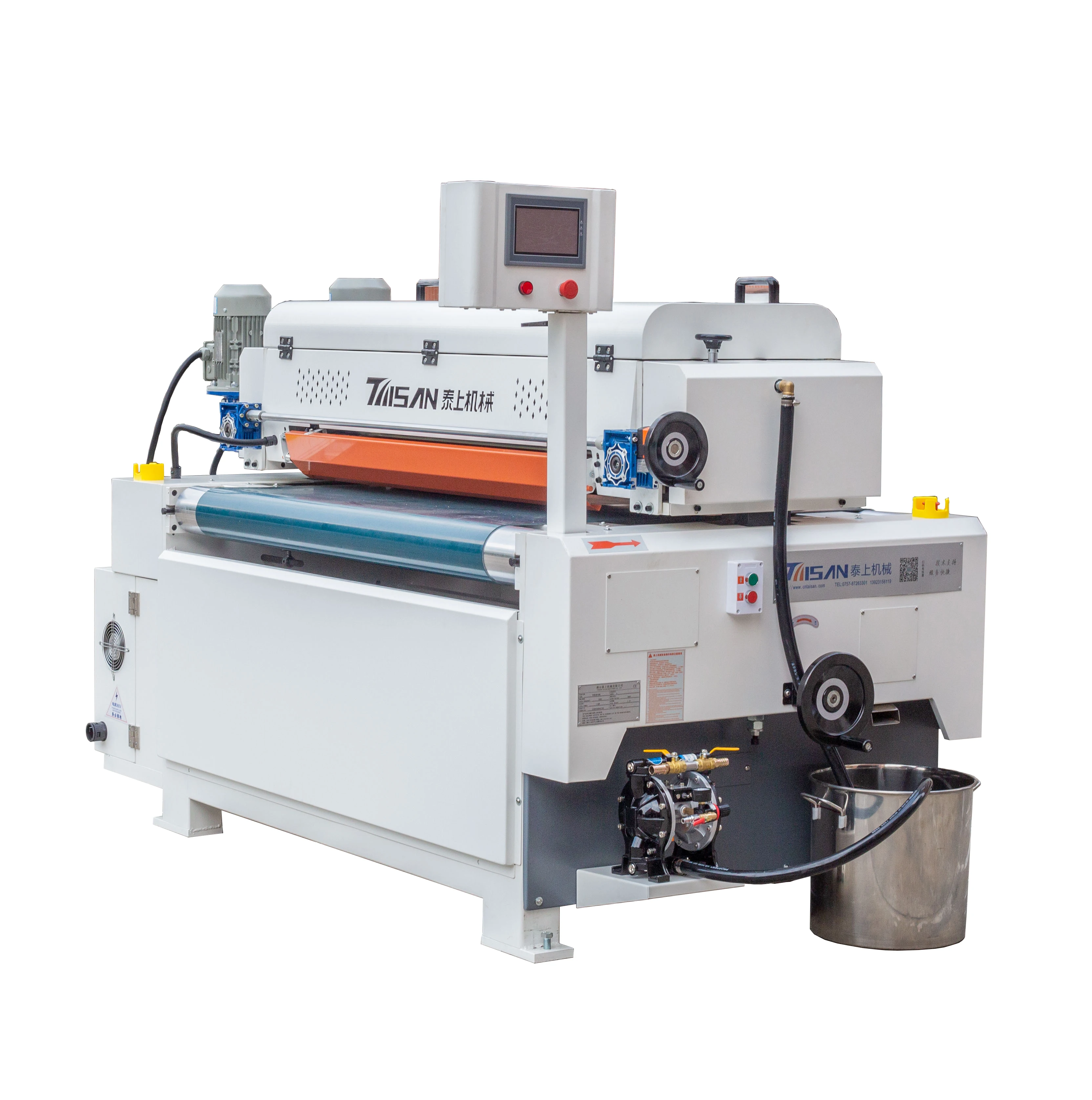 Full Precision Single Roller Coating Machine Primer Coating Machine Top Coating Machine