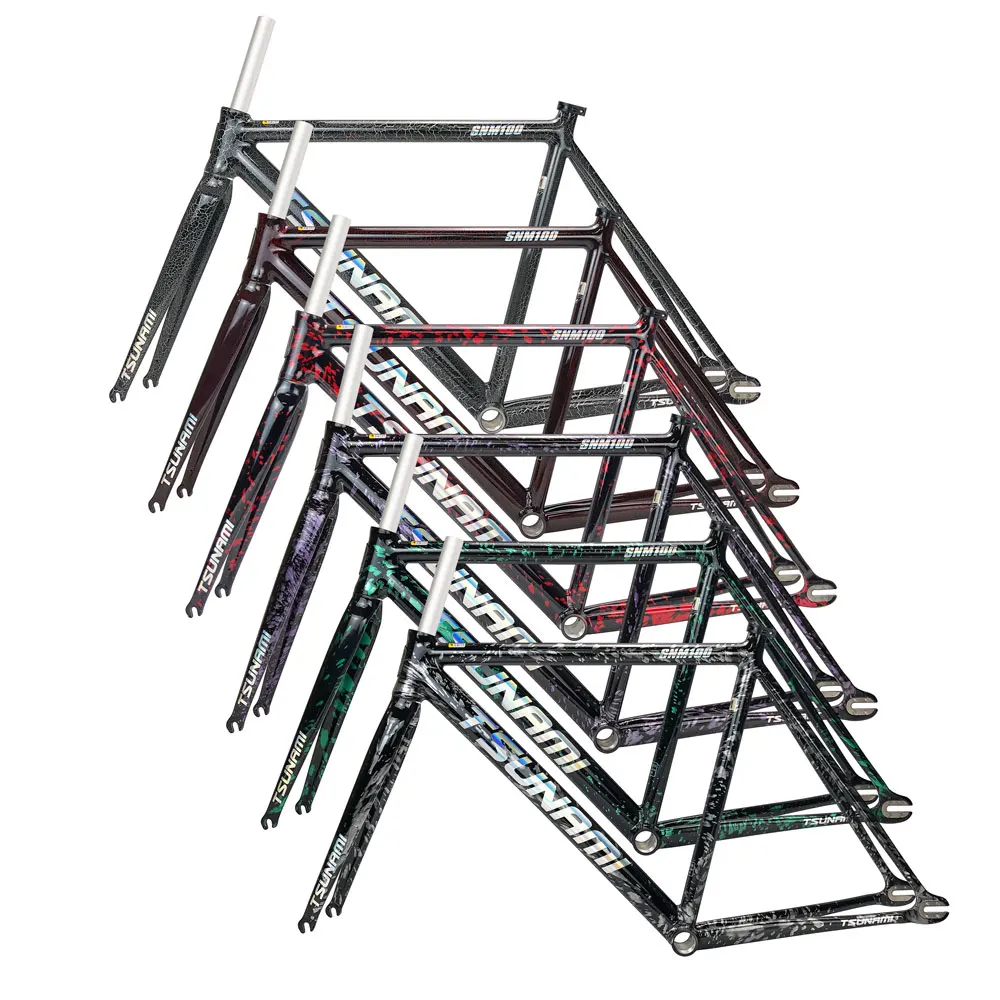 Fixie Bicycle Frame - Durable Aluminum Alloy 700C Single Speed