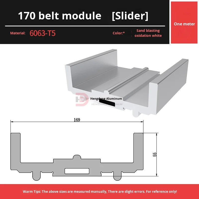 170 Wide Linear Module Slide Table Semi-Enclosed Fully Enclosed 6000 Series Aluminum Alloy High Quality 170 Module manufacture