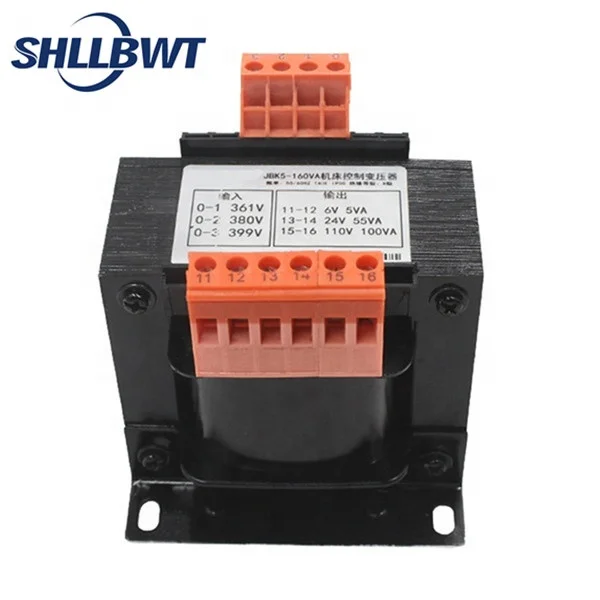 Machine Tools Usage JBK 5 Model 220V 110V  Single Phase Control Transformer 160VA