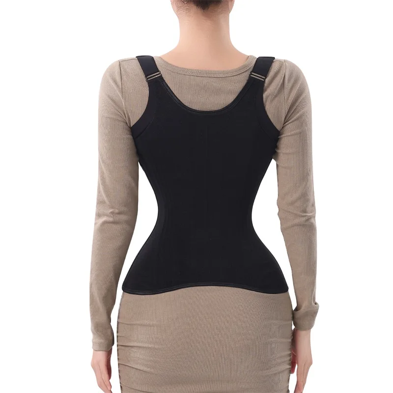 Women Full Body Double Belt Trimmer Wrap Girdle Corset Waist Trainer Shaper Tummy Control Shaperwear for Women factory
