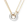 Plata y Oro de 14K