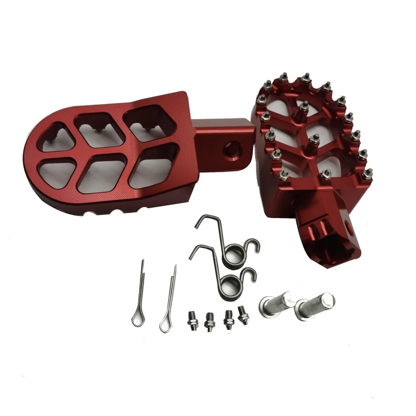 Aluminum Alloy Pitbike Dirt Bikes Parts Universal Foot Pegs Footrest Top Quality Spare Part