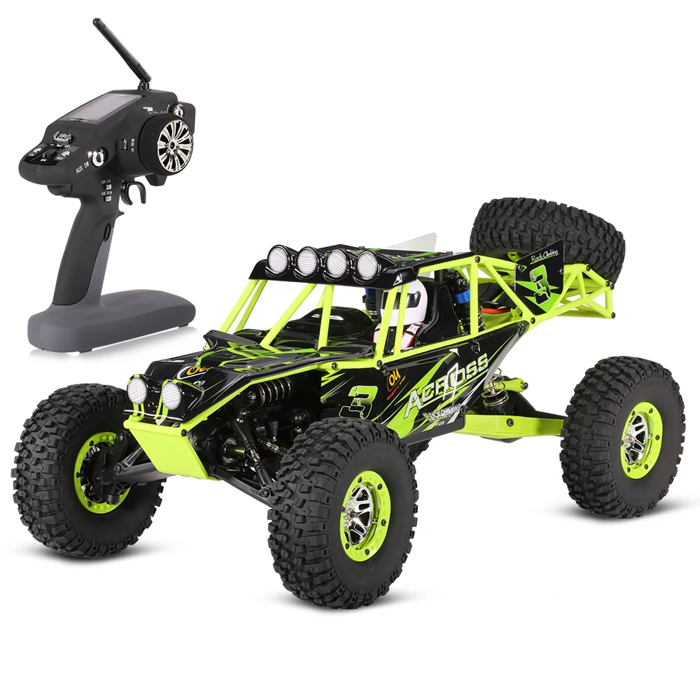 Cool Hot RC Car WLtoys 10428 2.4G 1:10 Scale 4WD Double Speed 