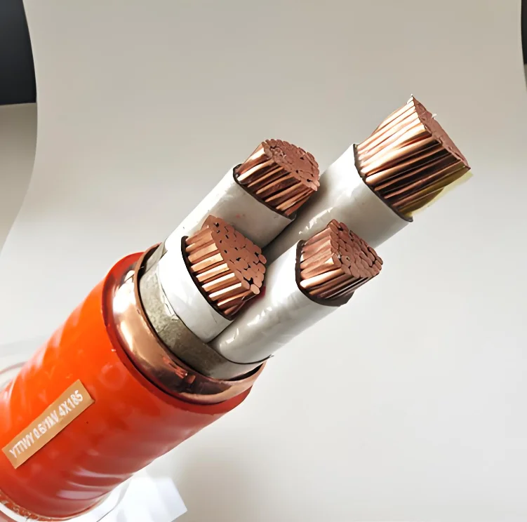 Mining Cable YTTW Mineral Insulated Fireproof Cable High Temperature Resistant Fireproof Cable