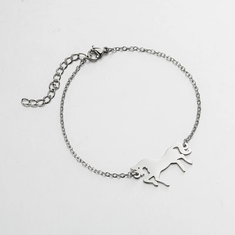 Unicorn Pendant Bracelet