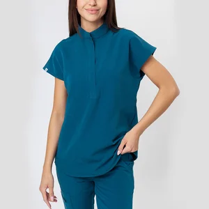 Custom Nurse Fig Scrubs Uniforms Sets Custom Scrubs Suit Hospital Uniforms Medical Nursing Scrubs for Men and Women