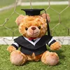 Brown bear-white-collar robe
