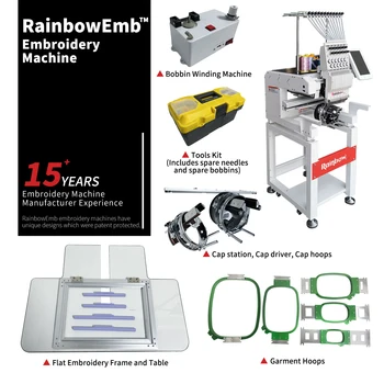 Happy Japan Punching Sequin EMB 9/12 Needles Embroidery Machine