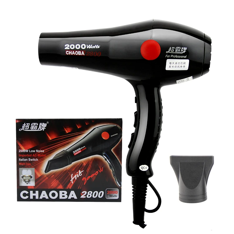 Secador de pelo Chaoba 2000-2400W boquilla concentradora