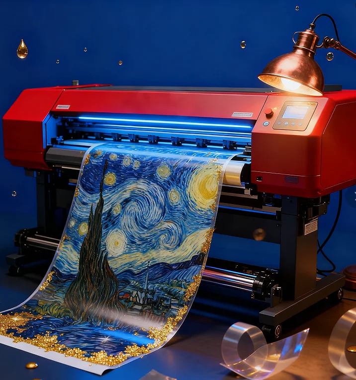 Precision Sublimation Inkjet Printer 1.6m DX7/XP600 Print Head Fan Drying for Wide Format Advertising Signage Flex/Egg Materials