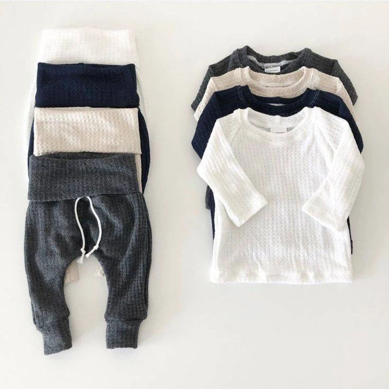 Traje De Bebé Waffle Personalizado Para Hombre Y Mujer,Ropa De Dormir  Universal Para Bebé,Ropa Para Gatear - Buy Conjuntos De Ropa De Bebé,Bebé  Niño,Nuevo Bebé Ropa Conjunto Product on Alibaba.com