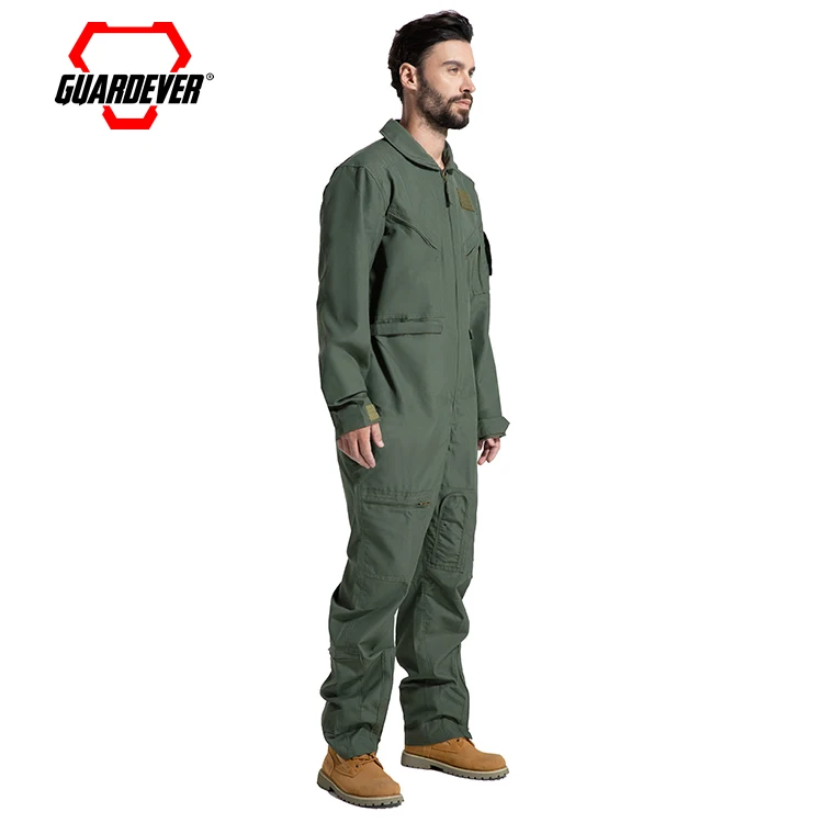 Hot Sale US Helicopter Jet CWU 27 Sage Green Men Aviation Custom Flying Flight Coverall Suit for Pilot