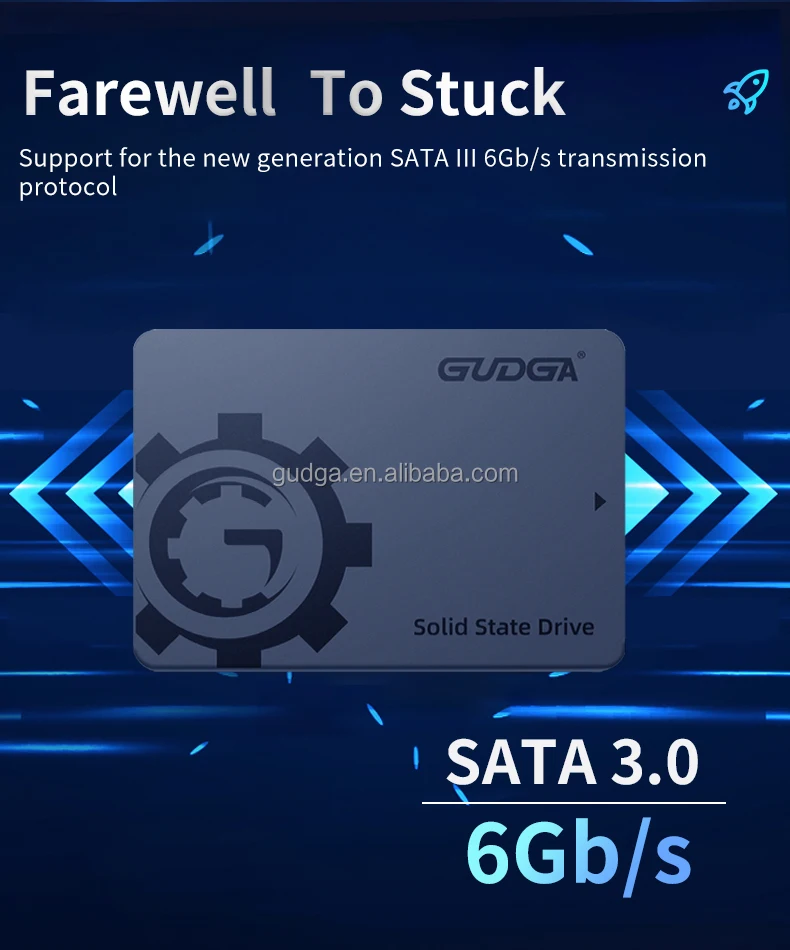 Gudga Sata 2.5 64gb 128gb 256gb 512gb 1tb 2tb 3tb 4tb Hard Disk Solid ...