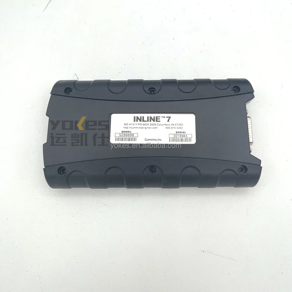 INLINE 7 Diagnostic Tool Engine Fault Scanner Detection Data Adapter Excavator Parts 5299899 for Cummins Komatsu