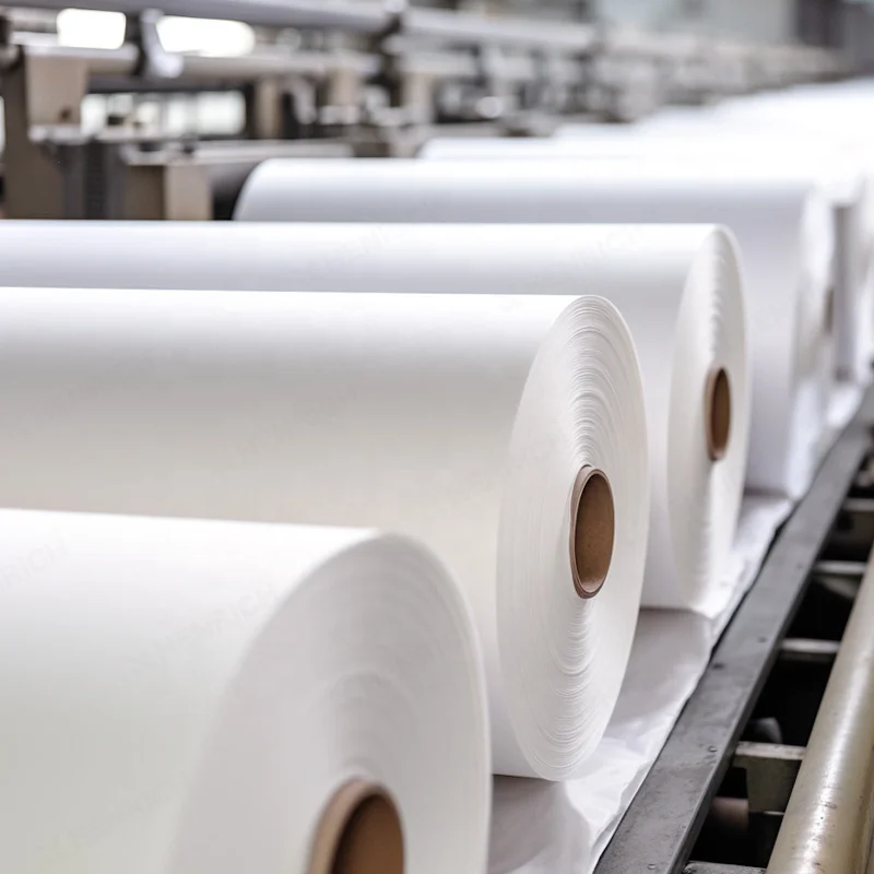 Low Cost 12 20 Gsm 1 Ton Tissue Paper Jumbo Roll Raw Material Toilet Paper Unprocessed for Making Paper