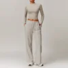 Khaki Long sleeves + long sweatpants