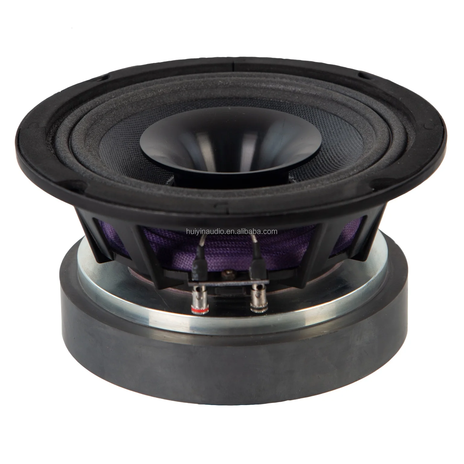 650-053 6-инчов феритен автомобилен коаксиален говорител с Bluetooth 200W RMS 1-инчов високочестотен драйвер Пълен обхват 5-инчов хартиен конус Автомобилна аудио система