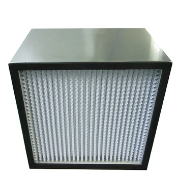 H13-H14 U15-U16 Aluminum Frame Hepa Filter Fiberglass Paper Air Purifier for Clean Room for Manufacturers