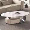Coffee table 120*60 (gray titanium gold)