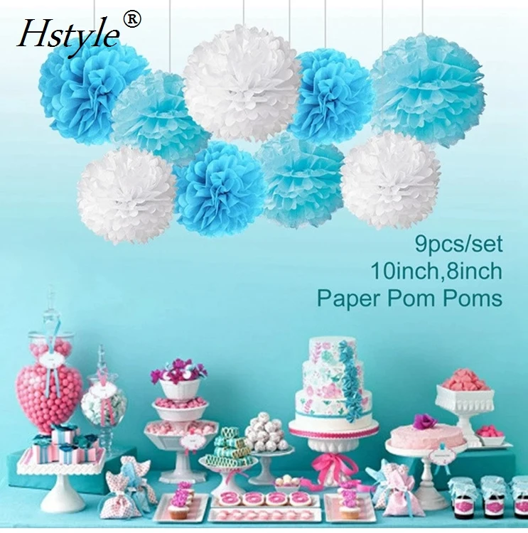 Голубые украшения на 1-й день рождения, голубые шары на один год, это мальчик, ребенок, королевский синий душ, сувениры и подарки SET368