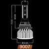 T5C 9007 Hi/Lo 6000K