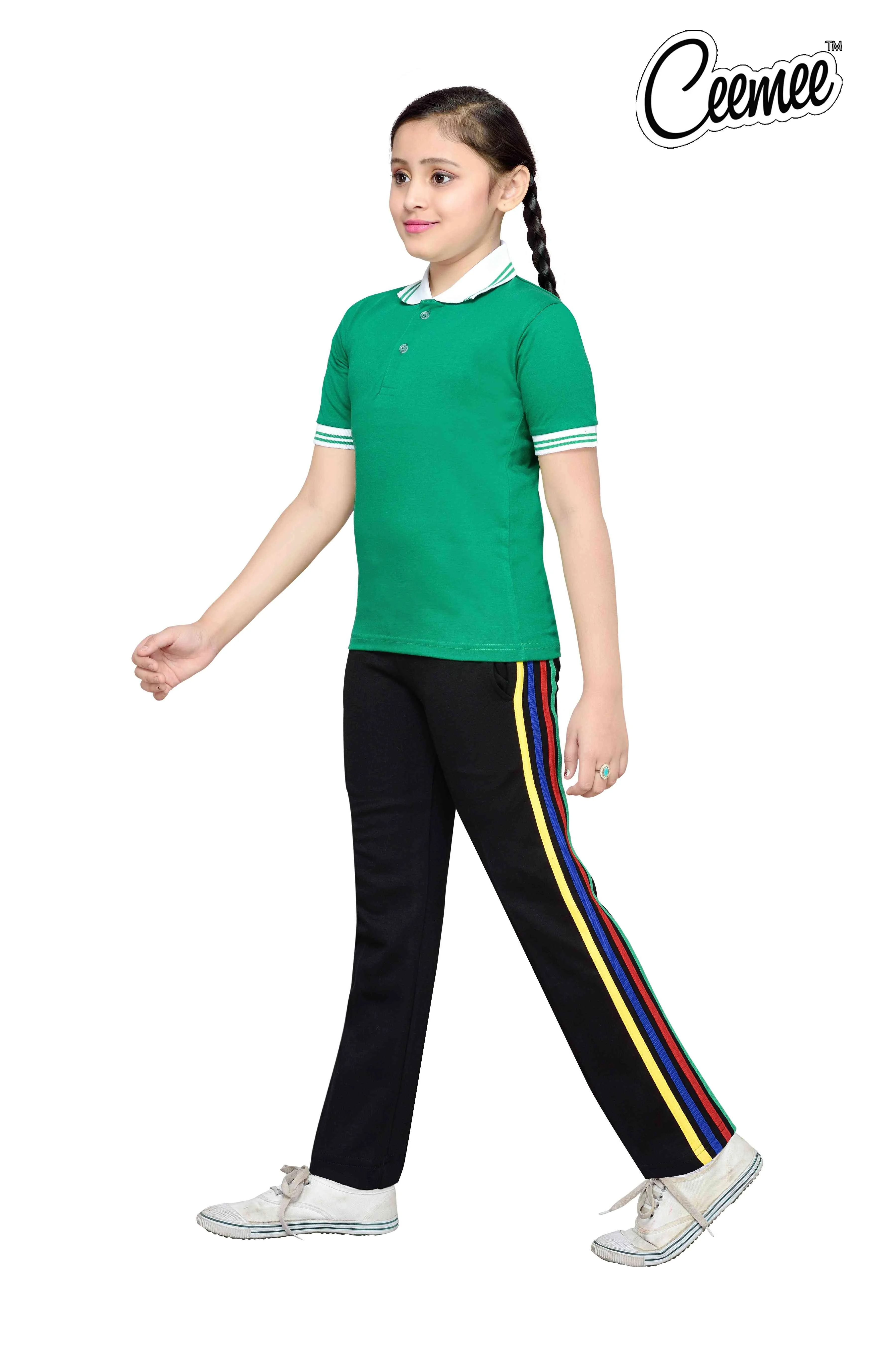 Customized High Quality New Product Girls Dungaree Two Pocket & Buttons