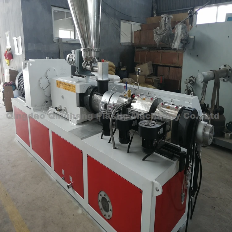 Single Wall Pvc Corrugated Tube Machine Pvc Pipe Plastic Extrusion