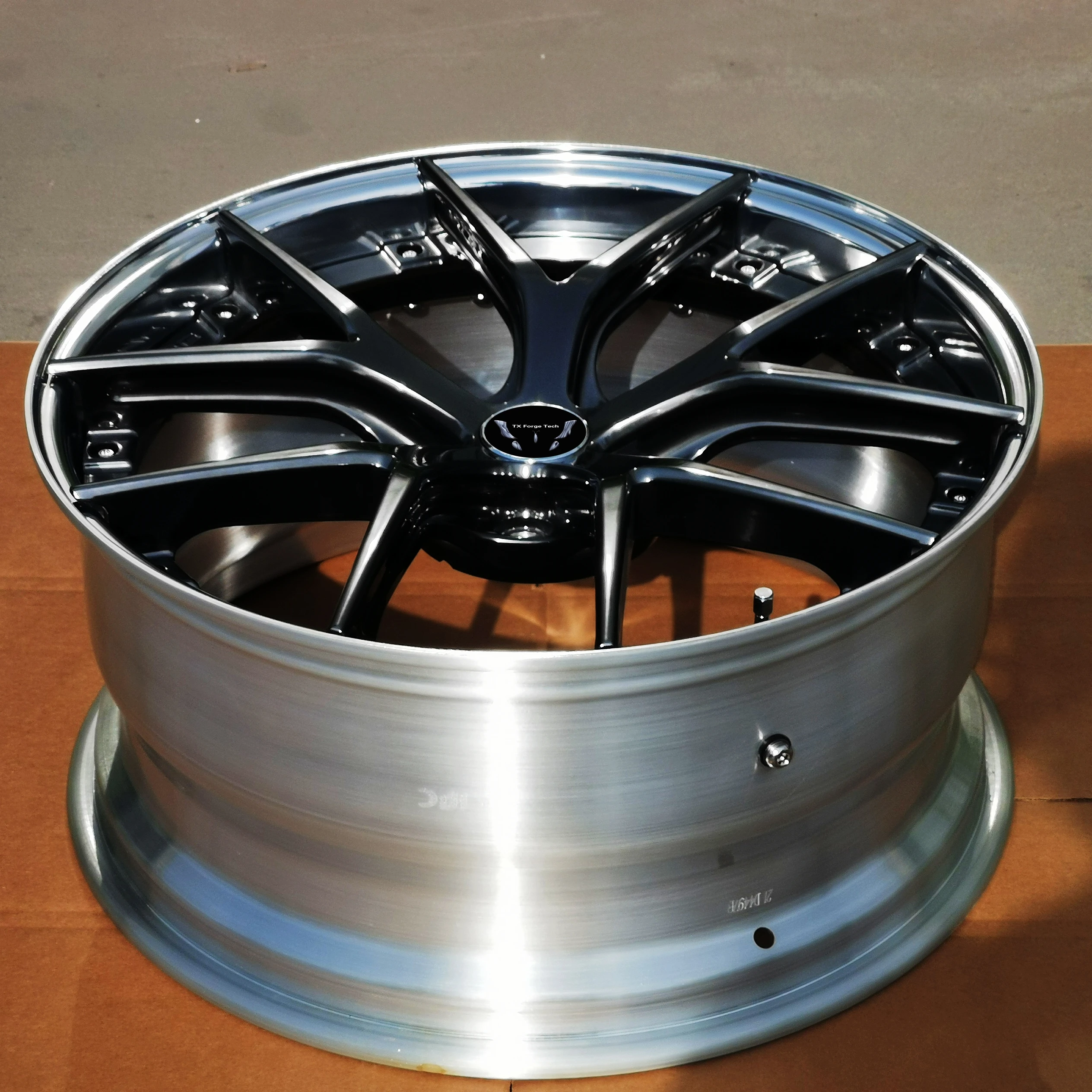 Factory Direct D4497 5x108 Nismo Forged Aluminum Alloy Wheels Bronze Finish New Condition 35/40mm ET Cheap Cost for 5x100 Rims